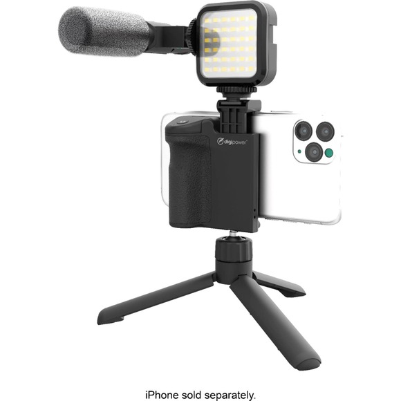 Digipower - DPS-VLG4 Follow ME Vlogging Kit for Phones and Cameras - Picture 8 of 9